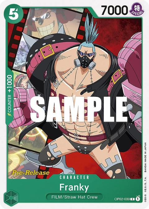 Franky - One Piece Card Game card