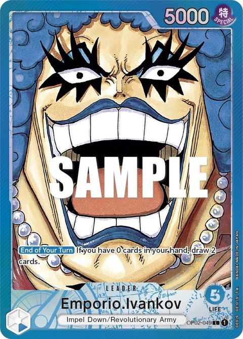 Emporio.Ivankov (Alternate Art) - One Piece Card Game card