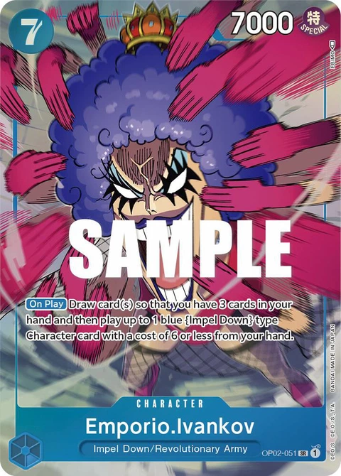 Emporio.Ivankov (Alternate Art) - One Piece Card Game card