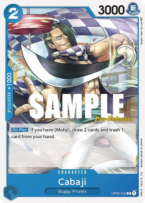 Cabaji - One Piece Card Game card