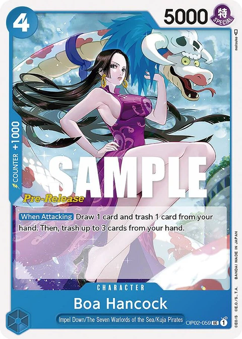 Boa Hancock - One Piece Card Game card