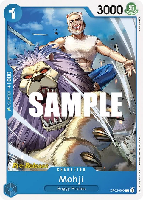 Mohji - One Piece Card Game card