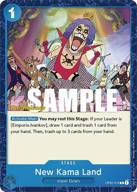 New Kama Land - One Piece Card Game card