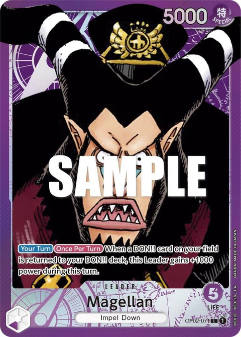 Magellan (Alternate Art) - One Piece Card Game card