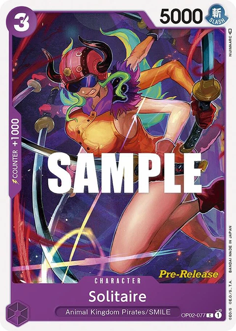 Solitaire - One Piece Card Game card