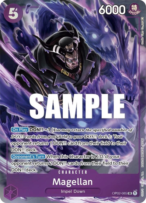 Magellan (Alternate Art) - One Piece Card Game card