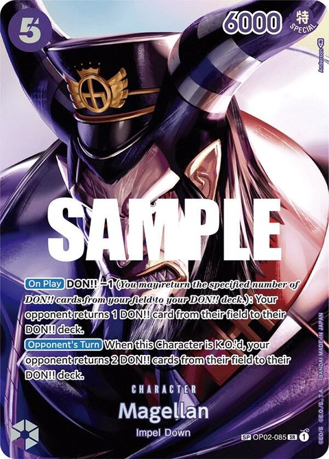 Magellan (SP) - One Piece Card Game card