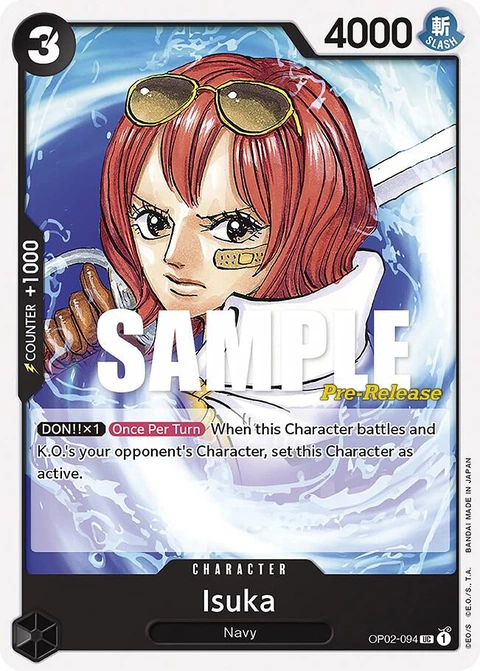 Isuka - One Piece Card Game card