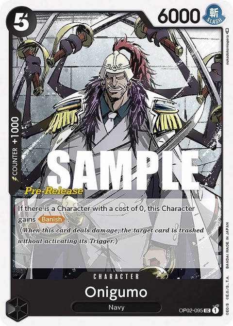 Onigumo - One Piece Card Game card