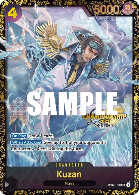 Kuzan (Championship 2023) - One Piece Card Game card