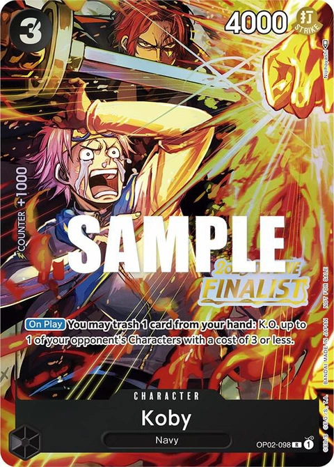 Koby (Offline Regional 2023) - One Piece Card Game card