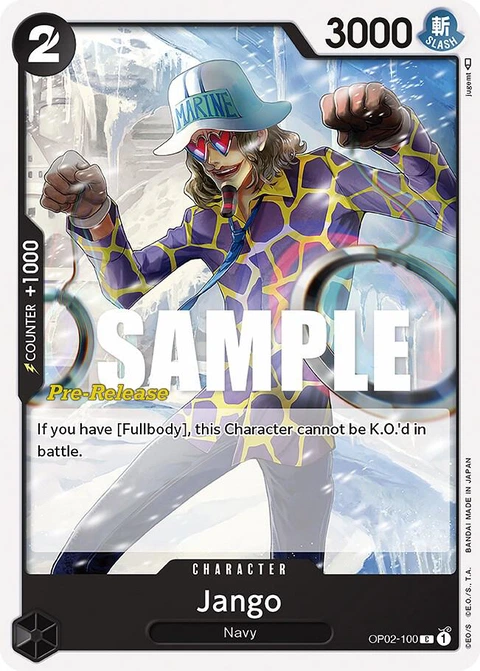 Jango - One Piece Card Game card