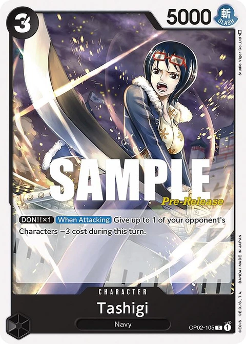 Tashigi - One Piece Card Game card