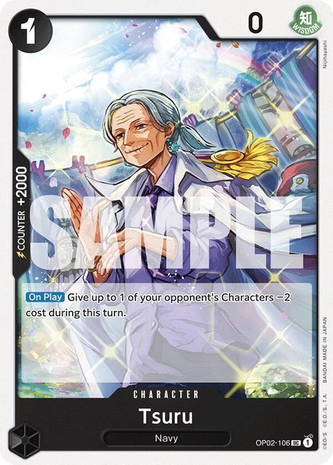 Tsuru - One Piece Card Game card