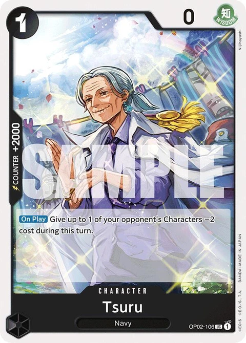 Tsuru (Reprint) - One Piece Card Game card