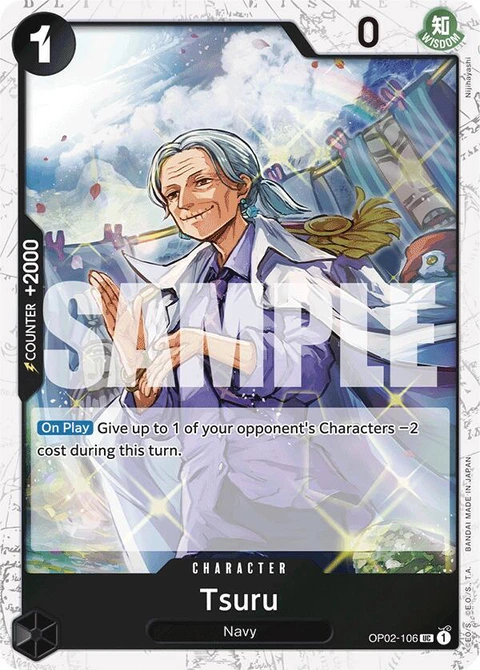 Tsuru (Jolly Roger Foil) - One Piece Card Game card