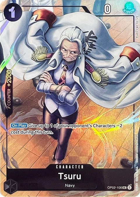 Tsuru (Premium Card Collection -Best Selection Vol. 1-) - One Piece Card Game card