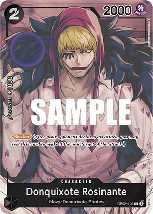 Donquixote Rosinante (Box Topper) - One Piece Card Game card