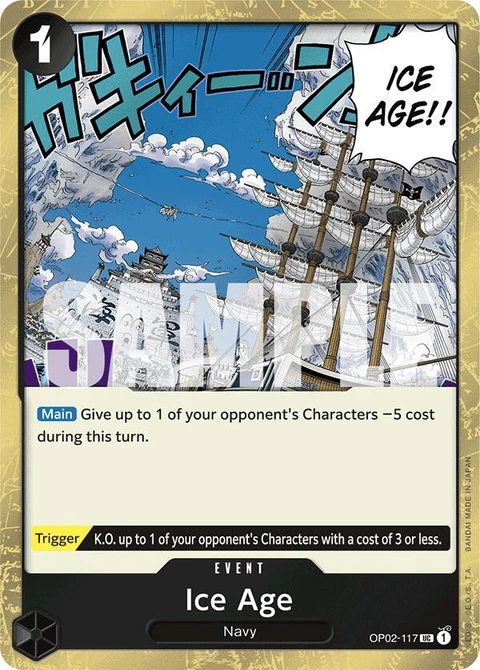 Ice Age (Jolly Roger Foil) - One Piece Card Game card