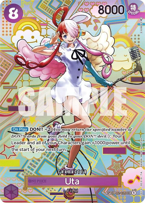 Uta (SP) - One Piece Card Game card
