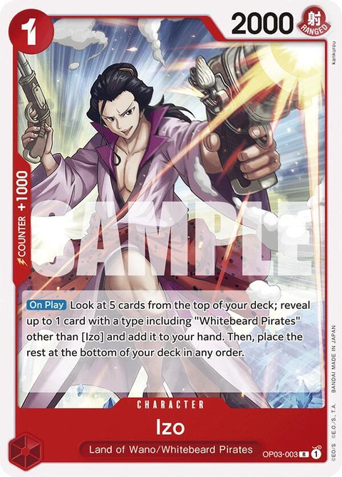 Izo - One Piece Card Game card