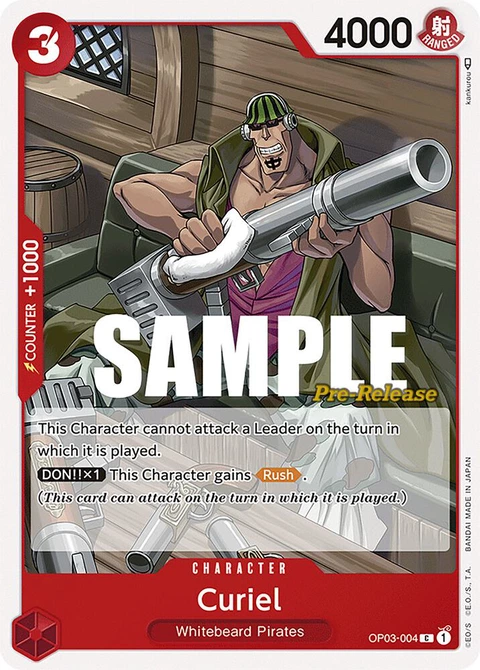 Curiel - One Piece Card Game card
