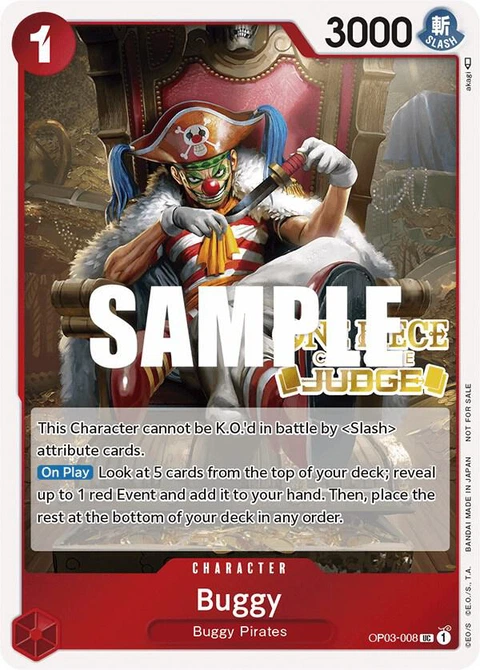 Buggy (Judge Pack Vol. 2) - One Piece Card Game card