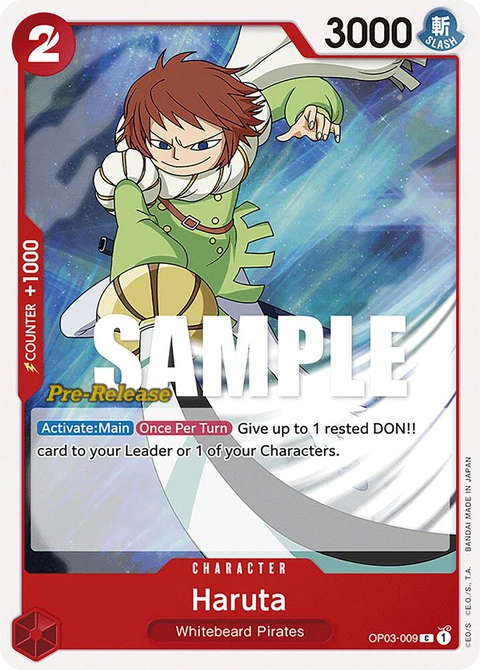 Haruta - One Piece Card Game card