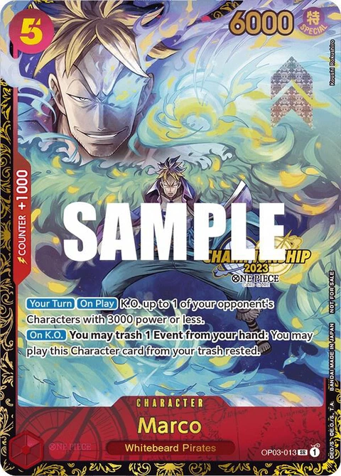 Marco (Championship 2023) - One Piece Card Game card