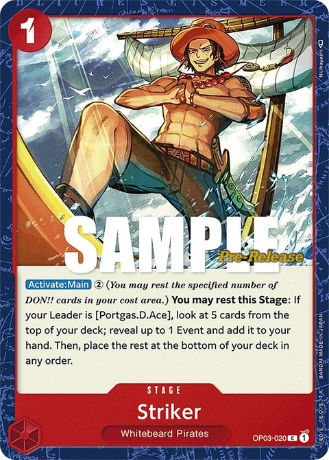 Striker - One Piece Card Game card