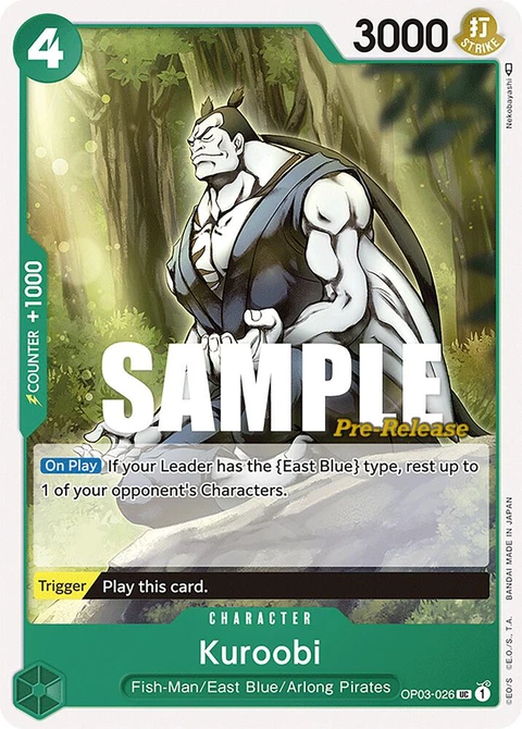 Kuroobi - One Piece Card Game card