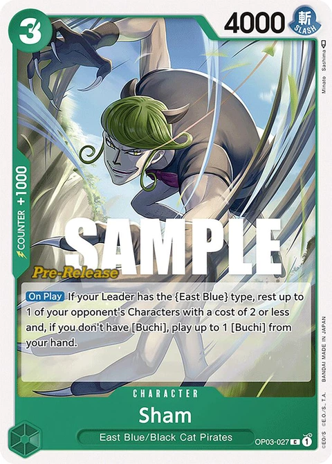 Sham - One Piece Card Game card