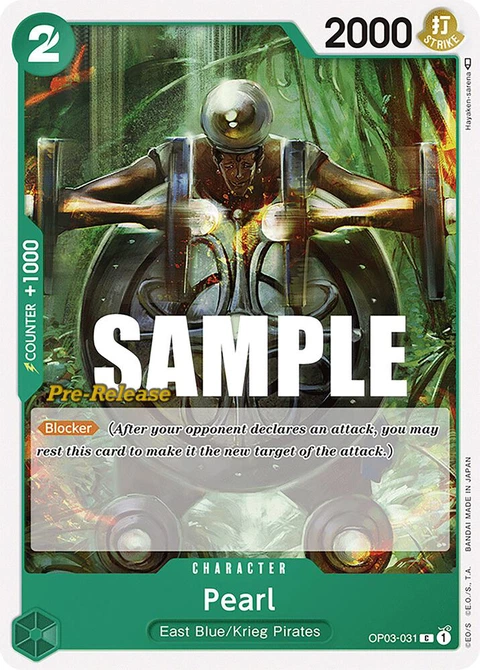 Pearl - One Piece Card Game card