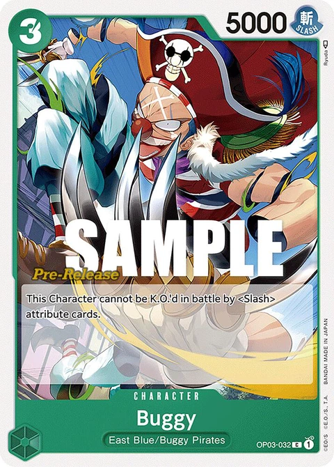 Buggy - One Piece Card Game card