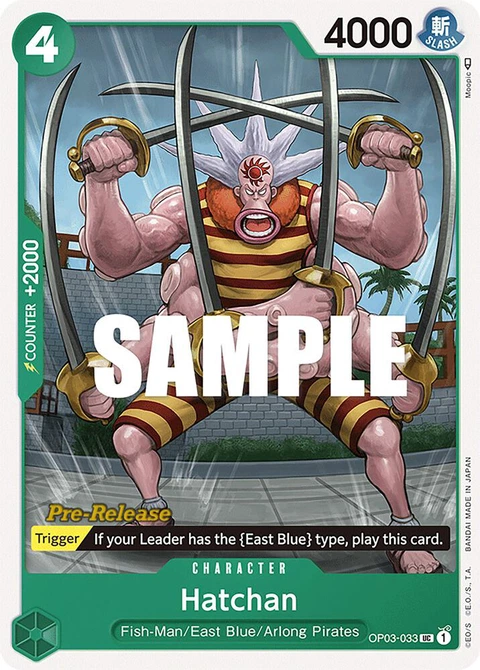 Hatchan - One Piece Card Game card