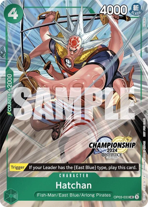 Hatchan (CS 2024 Celebration Pack) - One Piece Card Game card