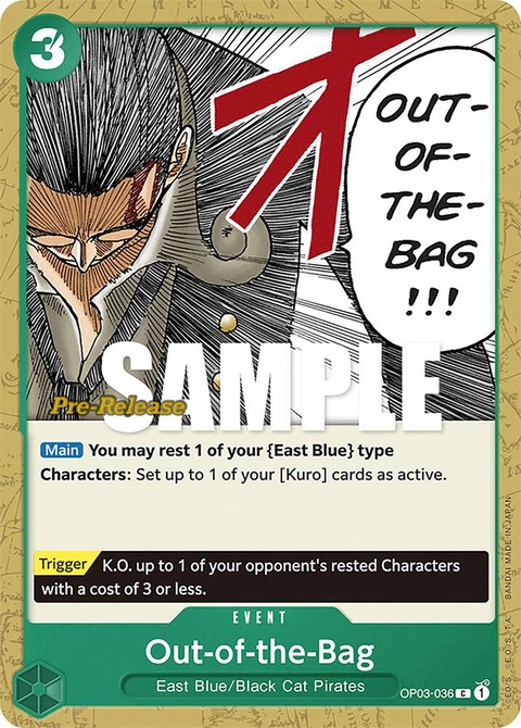 Out-of-the-Bag - One Piece Card Game card