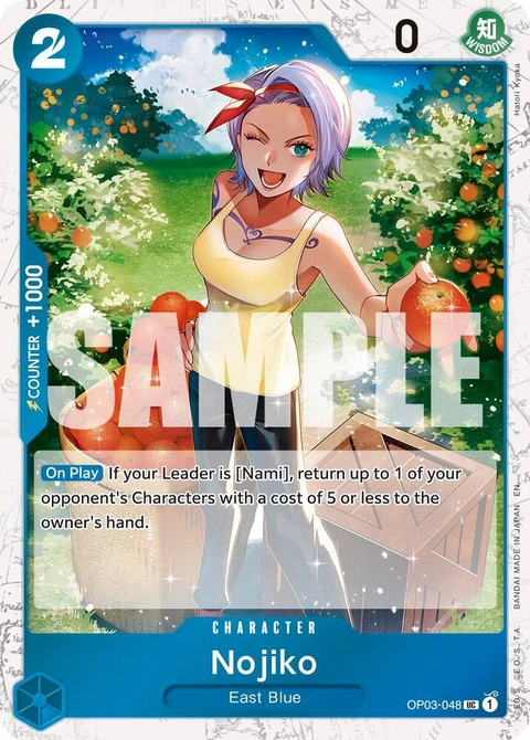Nojiko (Pirate Foil) - One Piece Card Game card