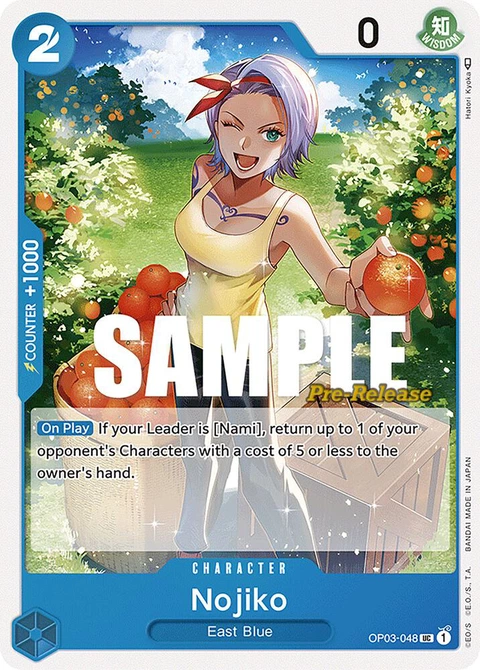 Nojiko - One Piece Card Game card