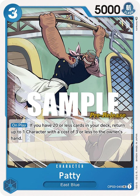 Patty - One Piece Card Game card
