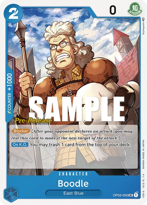 Boodle - One Piece Card Game card