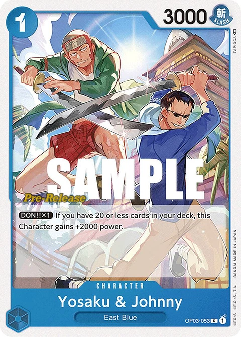 Yosaku & Johnny - One Piece Card Game card