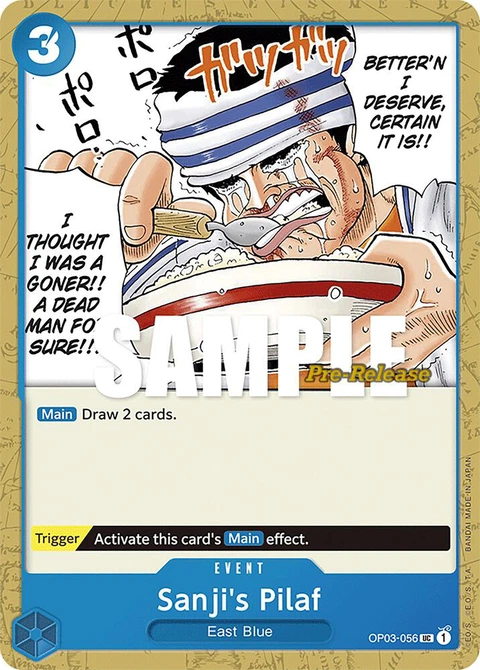 Sanji's Pilaf - One Piece Card Game card