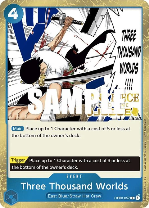 Three Thousand Worlds (Judge Pack Vol. 2) - One Piece Card Game card