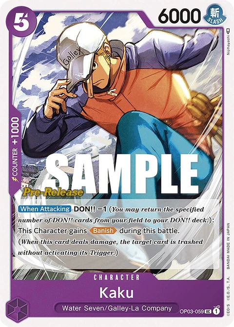 Kaku - One Piece Card Game card