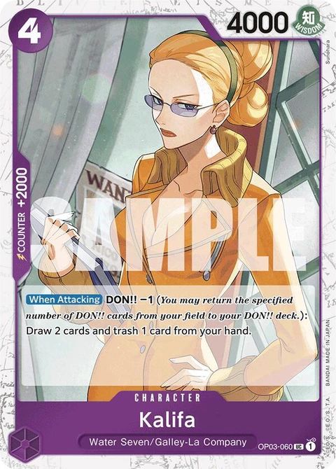 Kalifa (Jolly Roger Foil) - One Piece Card Game card