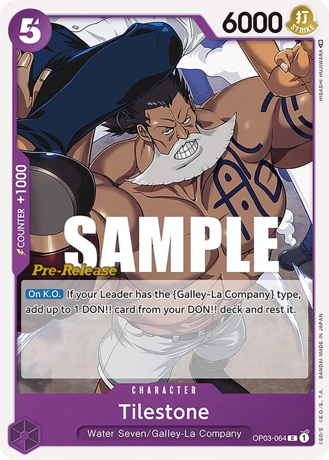 Tilestone - One Piece Card Game card