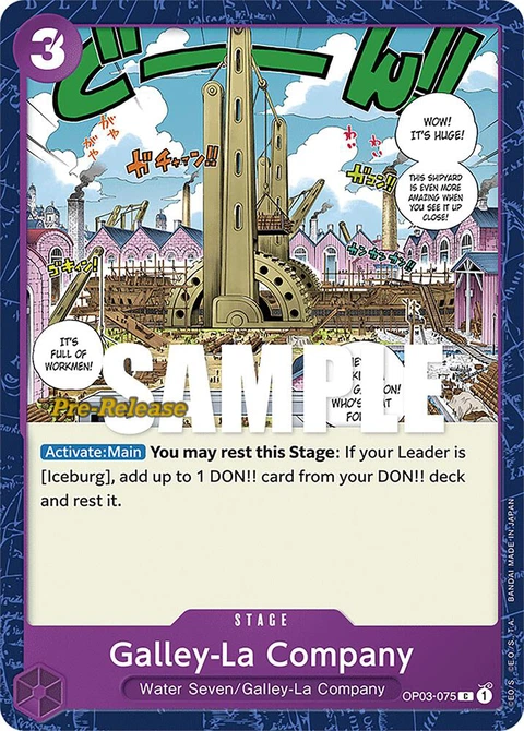 Galley-La Company - One Piece Card Game card