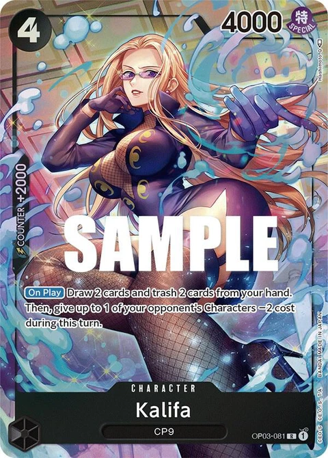 Kalifa (Alternate Art) - One Piece Card Game card