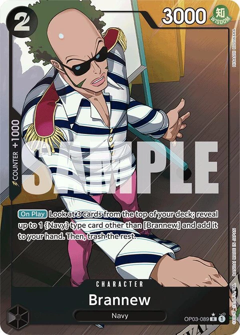 Brannew (Full Art) - One Piece Card Game card